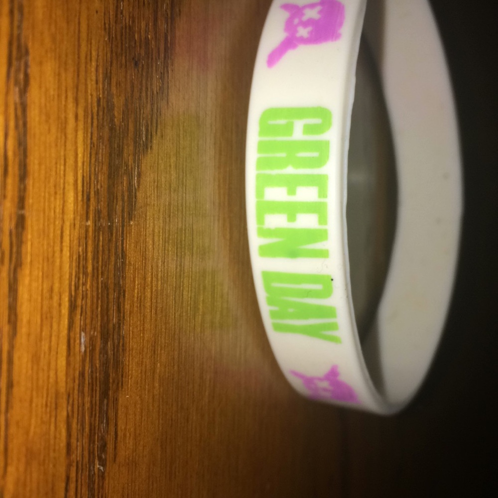 Green Day bracelet